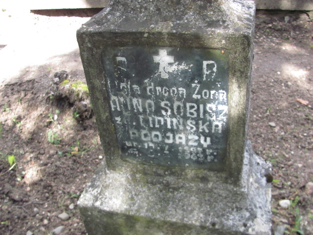 Anna Sobisz 1897 Sulęczyno - Grobonet - Wyszukiwarka osób pochowanych