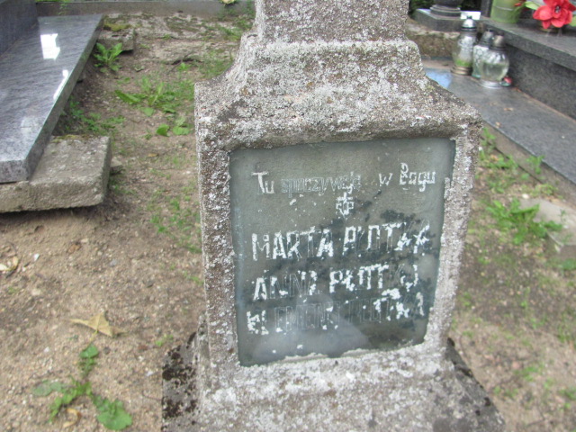 Marta Julianna Płotka 1876 Sulęczyno - Grobonet - Wyszukiwarka osób pochowanych