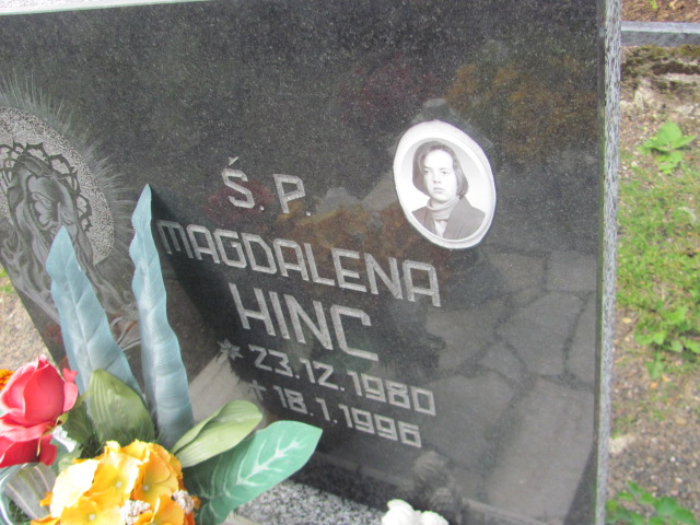 Magdalena Hinc 1980 Sulęczyno - Grobonet - Wyszukiwarka osób pochowanych