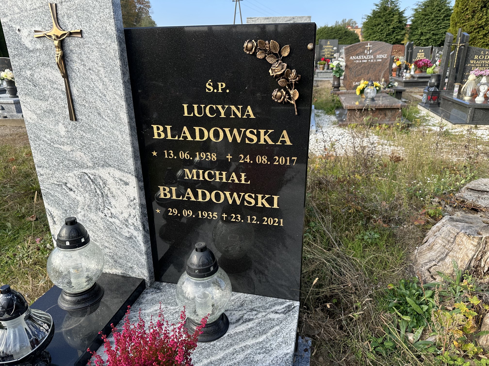 Michał Bladowski 1935 Sulęczyno - Grobonet - Wyszukiwarka osób pochowanych