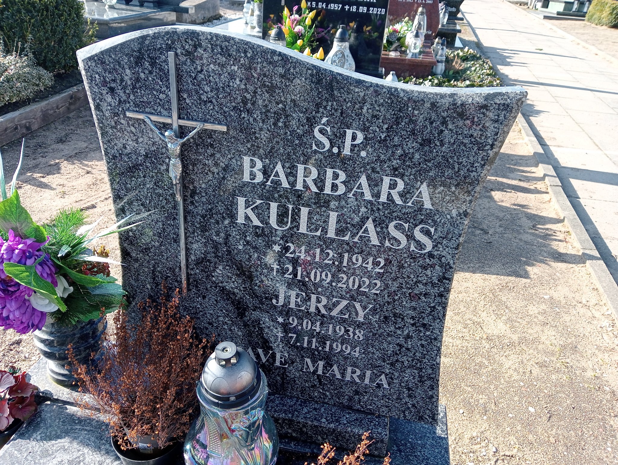 Barbara Kullass 1942 Sulęczyno - Grobonet - Wyszukiwarka osób pochowanych