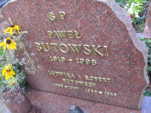 Paweł Butowski 1919 Sulęczyno - Grobonet - Wyszukiwarka osób pochowanych