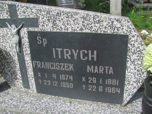 Franciszek Itrych 1874 Sulęczyno - Grobonet - Wyszukiwarka osób pochowanych
