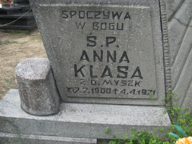 Anna Klasa 1900 Sulęczyno - Grobonet - Wyszukiwarka osób pochowanych