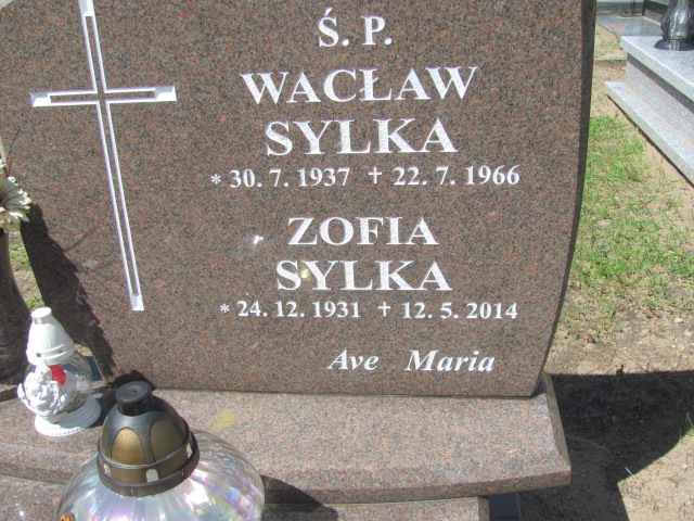 Zofia Klara Sylka 1931 Sulęczyno - Grobonet - Wyszukiwarka osób pochowanych