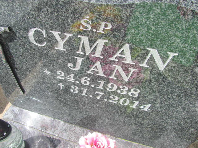Jan Cyman 1938 Sulęczyno - Grobonet - Wyszukiwarka osób pochowanych