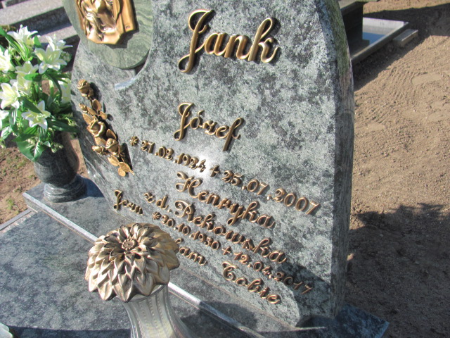 Józef Jank 1924 Sulęczyno - Grobonet - Wyszukiwarka osób pochowanych